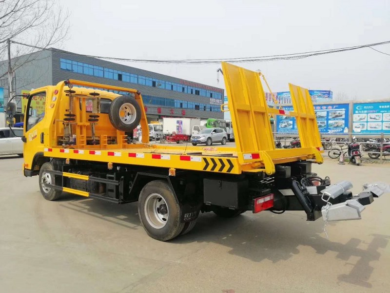 解放虎V藍(lán)牌一拖二清障車