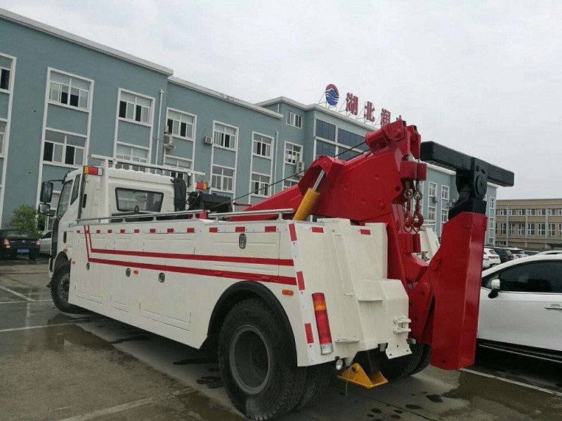 解放單橋拖吊聯體(一托一)清障車