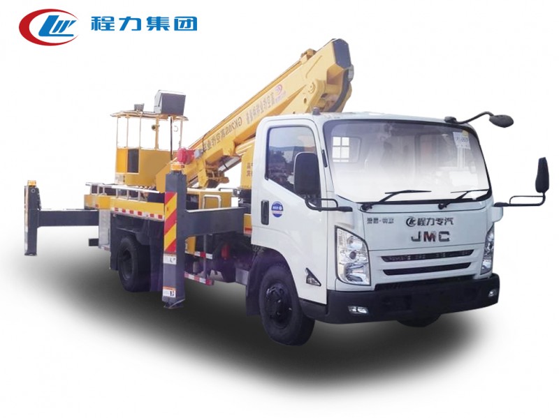 江鈴凱銳20米伸縮臂高空作業車