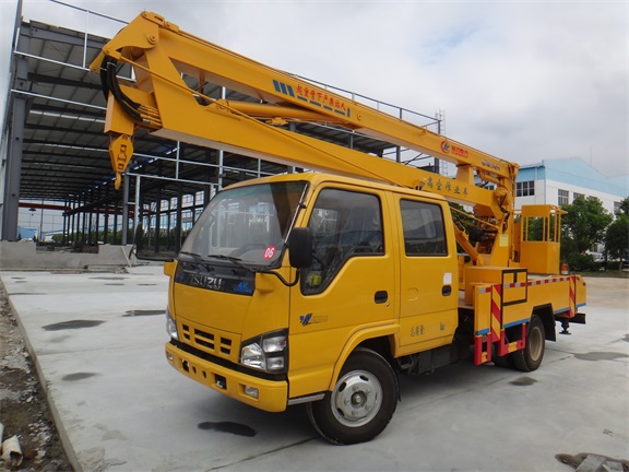 五十鈴雙排座16米高空作業(yè)車圖片