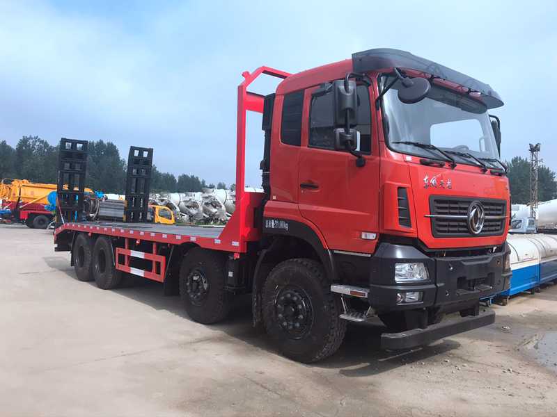 東風(fēng)天龍前四后八平板運輸車圖片