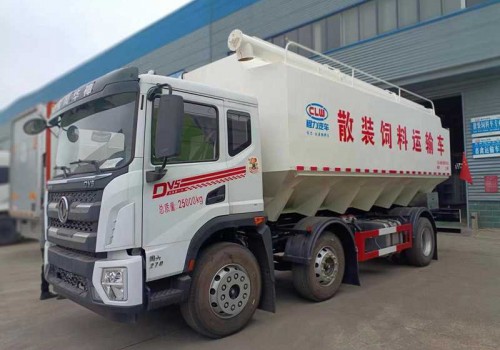 東風(fēng)華神小三軸散裝飼料運(yùn)輸車(32方）